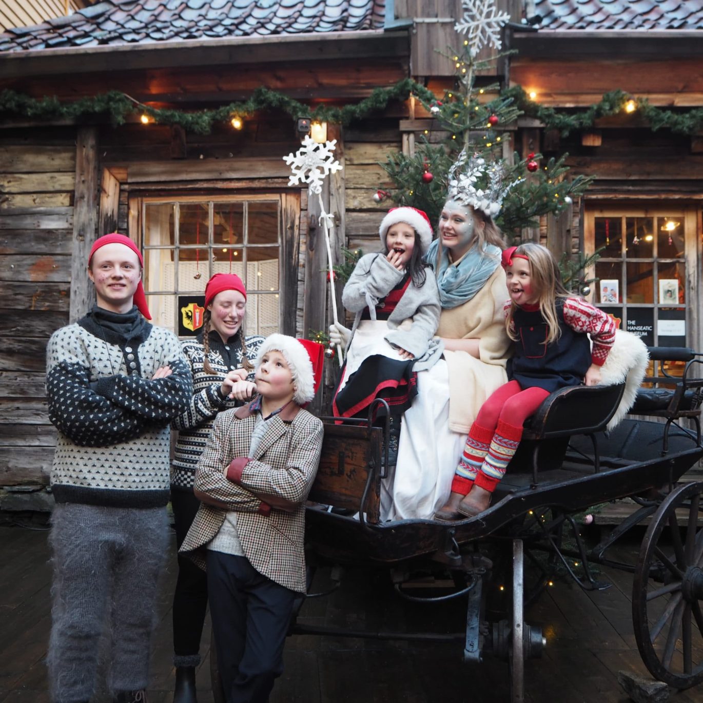 Jul på Bryggen med Gunvor og småbedriftene