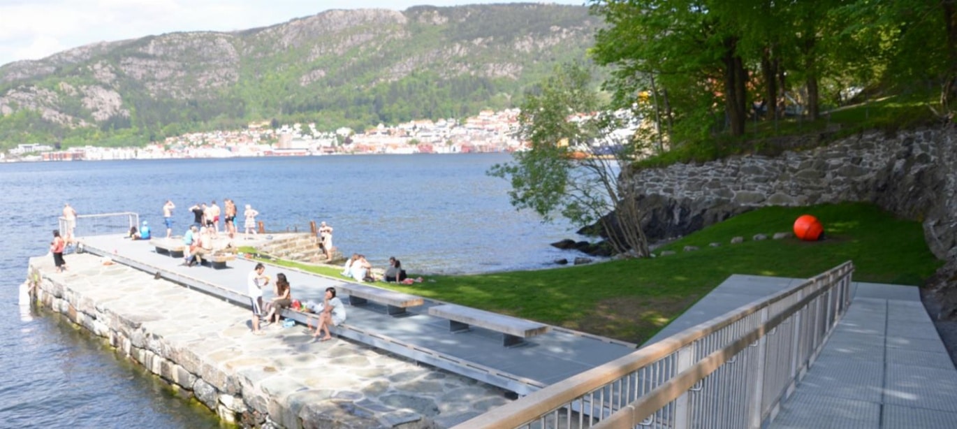 Badeplasser i Bergen by